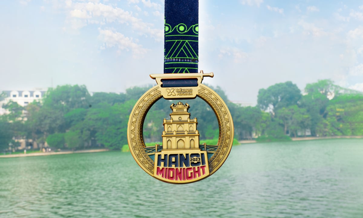 Personalized Hanoi Night Run Medal