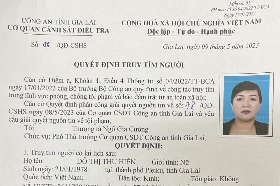 Nữ kế toán UBMTTQ Việt Nam tỉnh Gia Lai đã lập khống chứng từ rút hơn 3,5 tỷ đồng | Báo Gia Lai điện tử