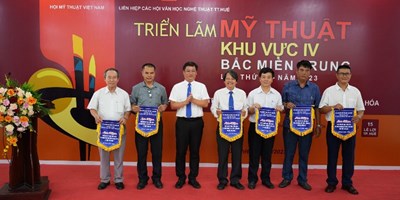 Khai mạc Triển lãm Mỹ thuật khu vực Bắc miền Trung lần thứ 28