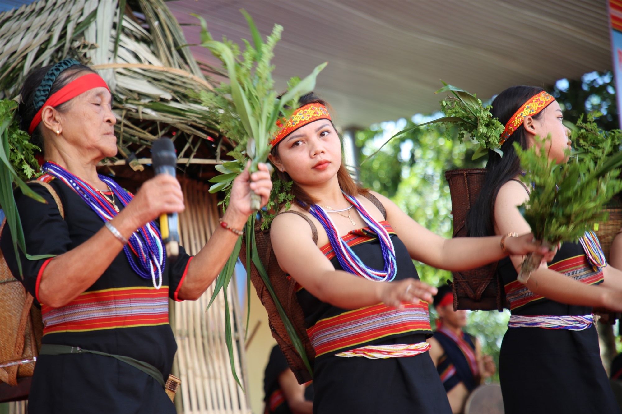 Traditional dances attract tourists. Photo: N.C.