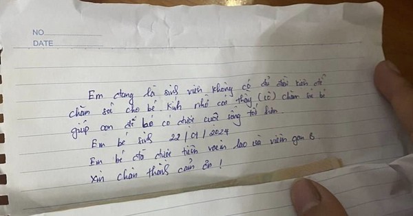 'Em là sinh viên không đủ điều kiện chăm sóc bé'