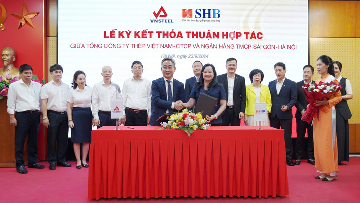 SHB подписала соглашение о сотрудничестве с Vietnam Steel Corporation