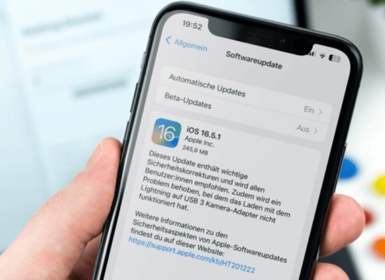 ios 1651 исправить ошибку безопасности iMessage изображение 1