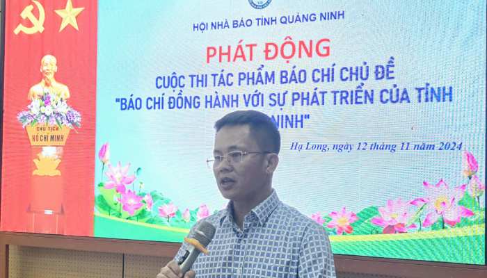 Hội Nhà báo Quảng Ninh phát động cuộc thi tác phẩm báo chí