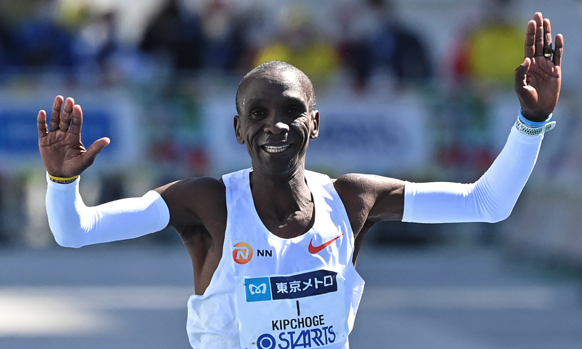 Kipchoges fünf beste Leistungen bei Majors