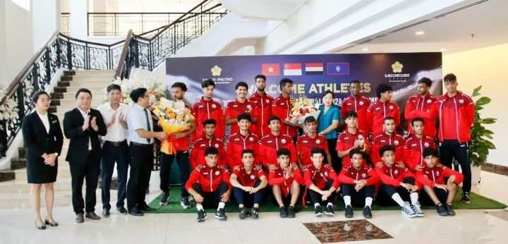 U23 យេម៉ែន​បាន​មក​ដល់​ក្រុង Phu Tho នៅ​រសៀល​ថ្ងៃ​ទី​២ ខែ​កញ្ញា។