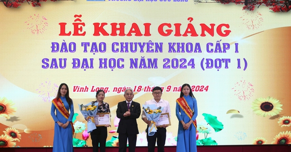 Trường Đại học Cửu Long khai giảng lớp chuyên khoa cấp I đầu tiên của trường