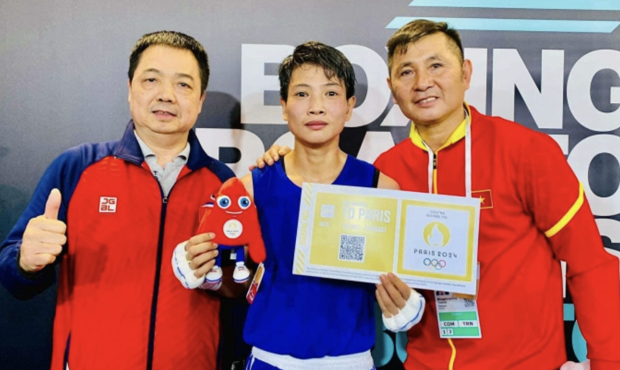 Võ sĩ boxing giúp Việt Nam giành vé thứ năm đến Olympic 2024