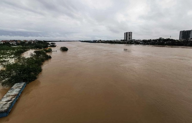 ハノイ議長が電報を発し、地域の堤防の安全確保を要請 写真1