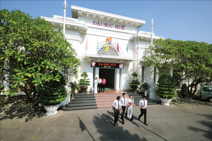 Campus de l'Université de Hué. Photo : Université de Hué