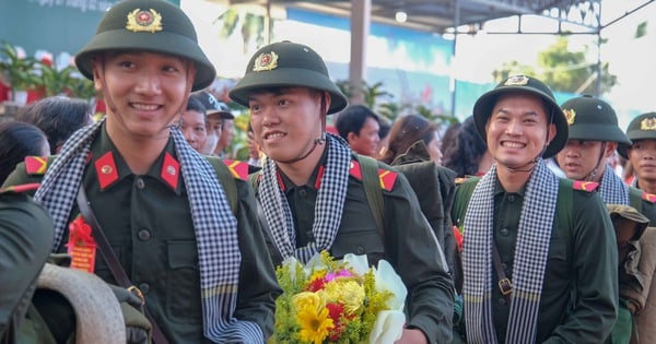 Hơn 2.000 thanh niên Cần Thơ nhập ngũ