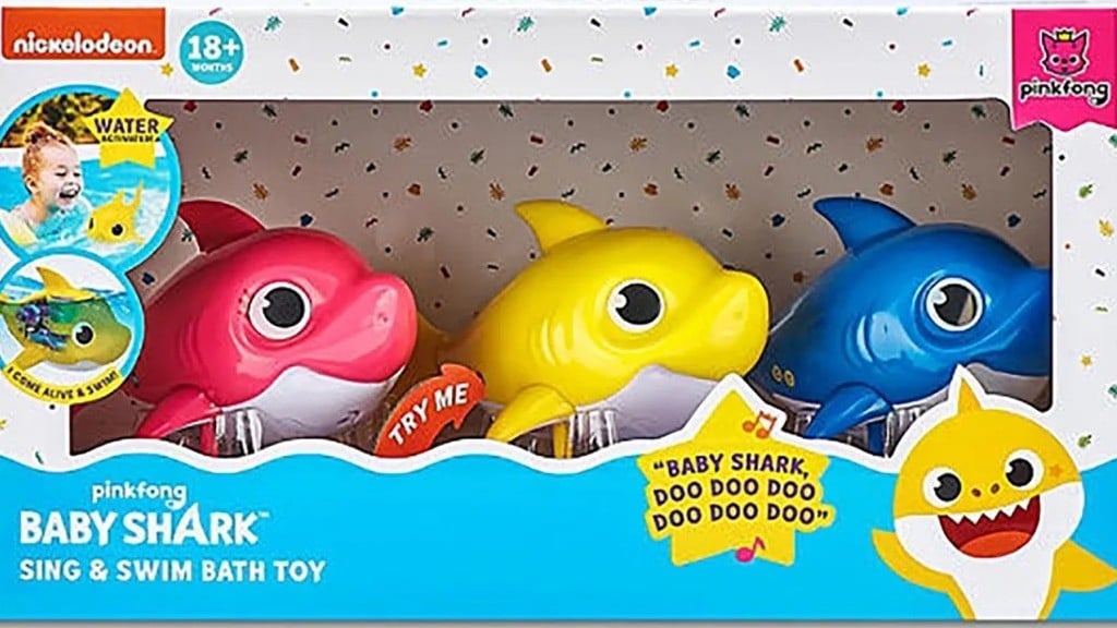 Les États-Unis rappellent 7,5 millions de jouets Baby Shark qui pourraient être dangereux pour les enfants