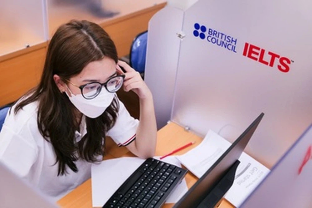 Candidats passant le test IELTS organisé par le British Council (Photo : British Council)