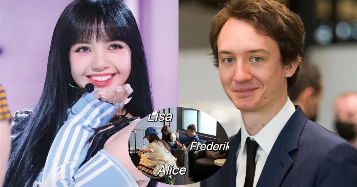 Fotos von Lisa (BlackPink) und dem Sohn des Milliardärs im Wartezimmer des Flughafens durchgesickert