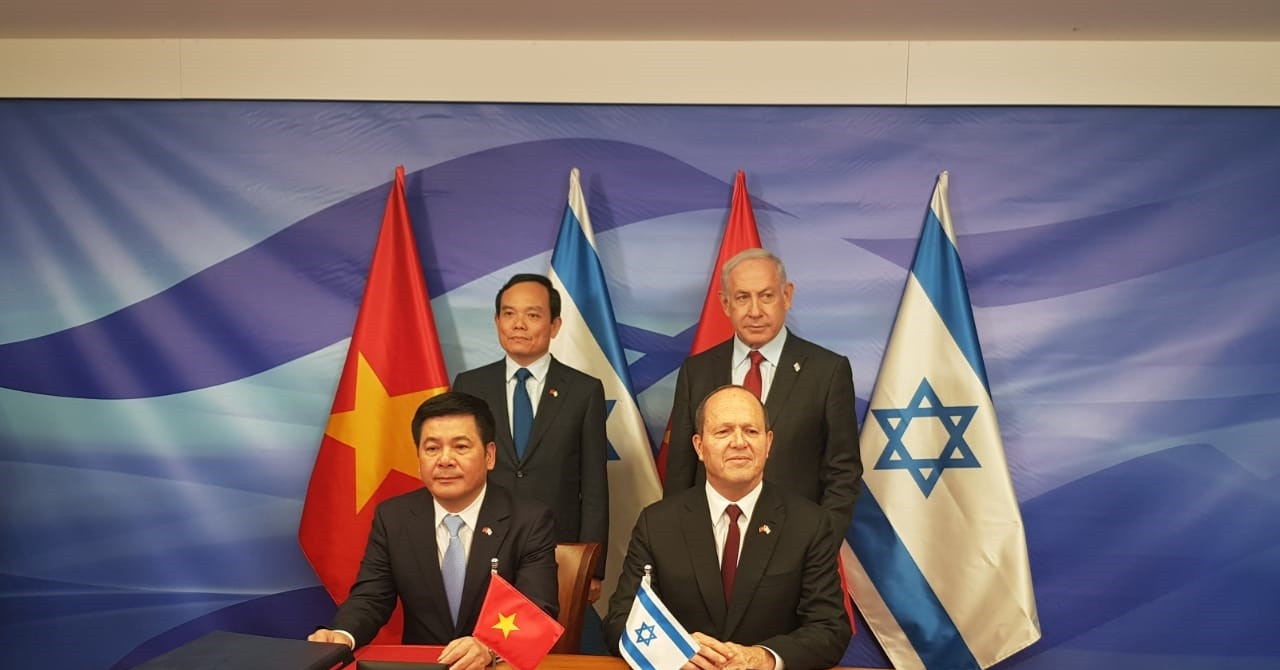 Việt Nam và Israel ký kết Hiệp định Thương mại tự do