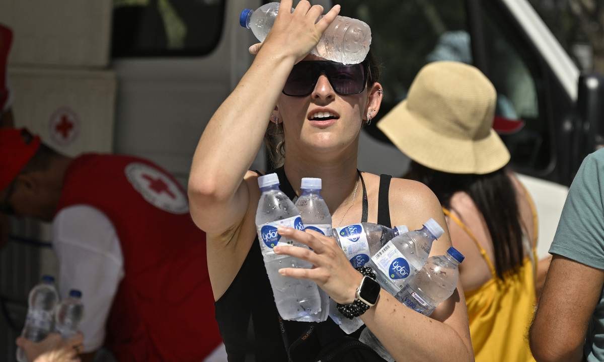 Grecia se enfrenta a una ola de calor histórica