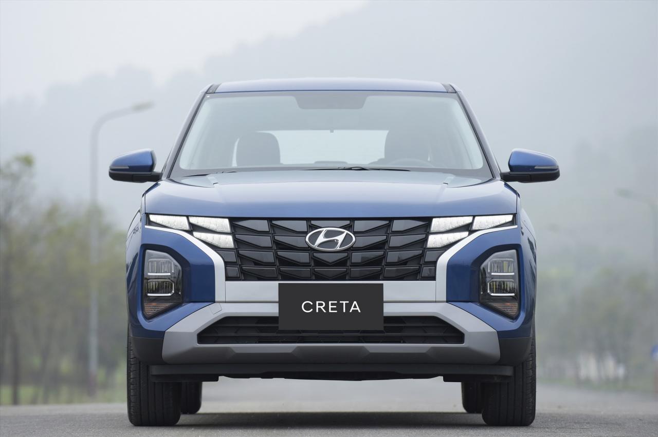 Hyundai Creta có tổng cộng 3 phiên bản. Mức giá niêm yết của mẫu SUV hạng B này dao động từ 640 triệu đến 740 triệu đồng. Ảnh: TC Motor.