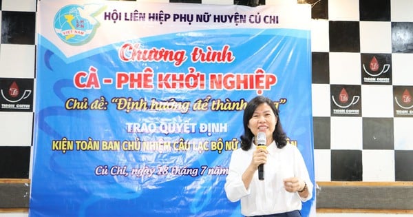 Orientierung für Frauen in Cu Chi (HCMC) zur Gründung eines erfolgreichen Unternehmens