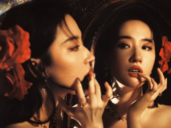 Beeindruckende Fotoserien von Liu Yifei an ihrem Geburtstag. Foto: Weibo