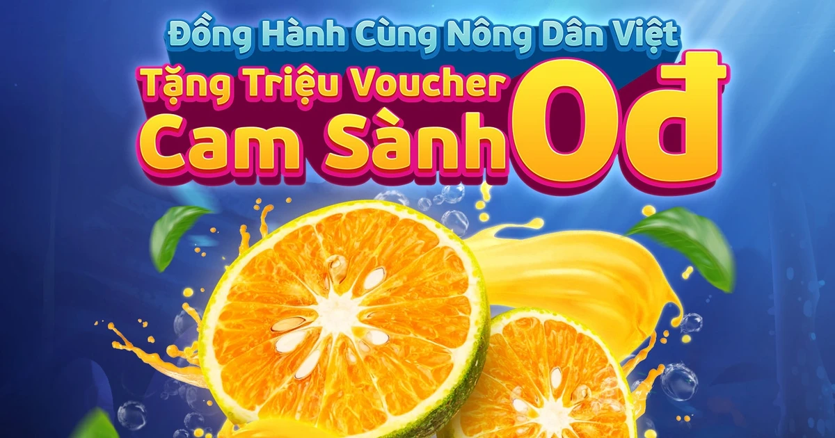 MoMo cùng Co.opFood ủng hộ 100 tấn cam qua hình thức đổi cá ảo lấy cam thật