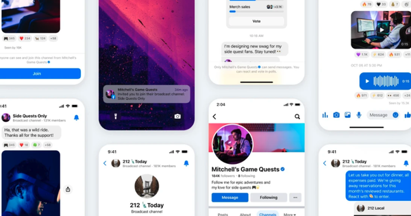 Meta bringt die Funktion „Benachrichtigungskanäle“ zu Messenger und Facebook