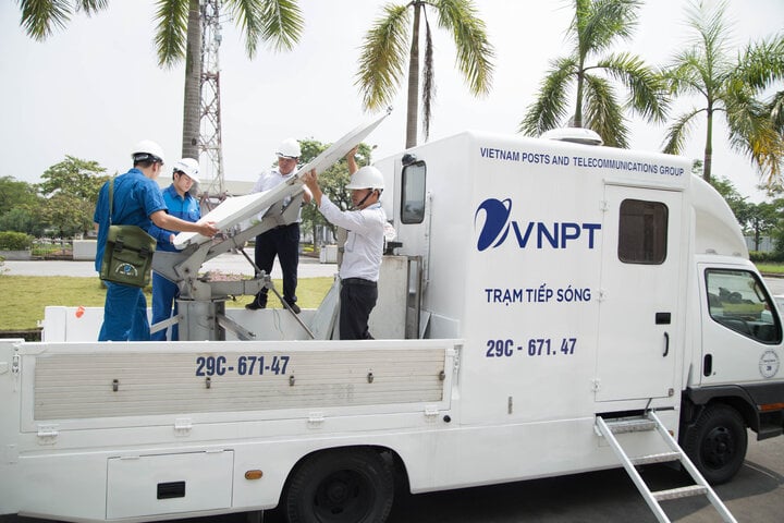 VNPT has arranged more than 1,500 personnel and vehicles, ready to deploy information requests.