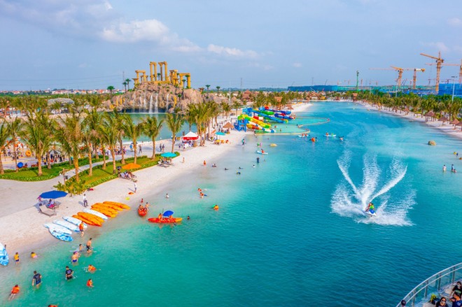 Le complexe de lac artificiel à vagues d'eau salée Royal Wave Park établit un « hat-trick » de records du monde photo 2