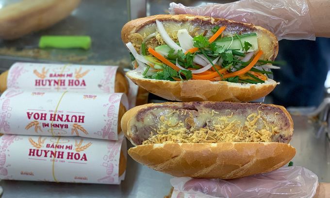 Bánh mì Việt Nam. Ảnh: Quỳnh Trần