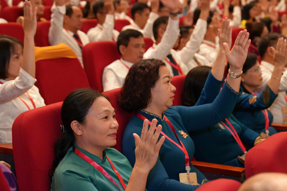 Los delegados acordaron negociar y elegir personal para el 18º mandato del Comité del Frente de la Patria de Vietnam de la ciudad de Hanoi, período 2024-2029. 