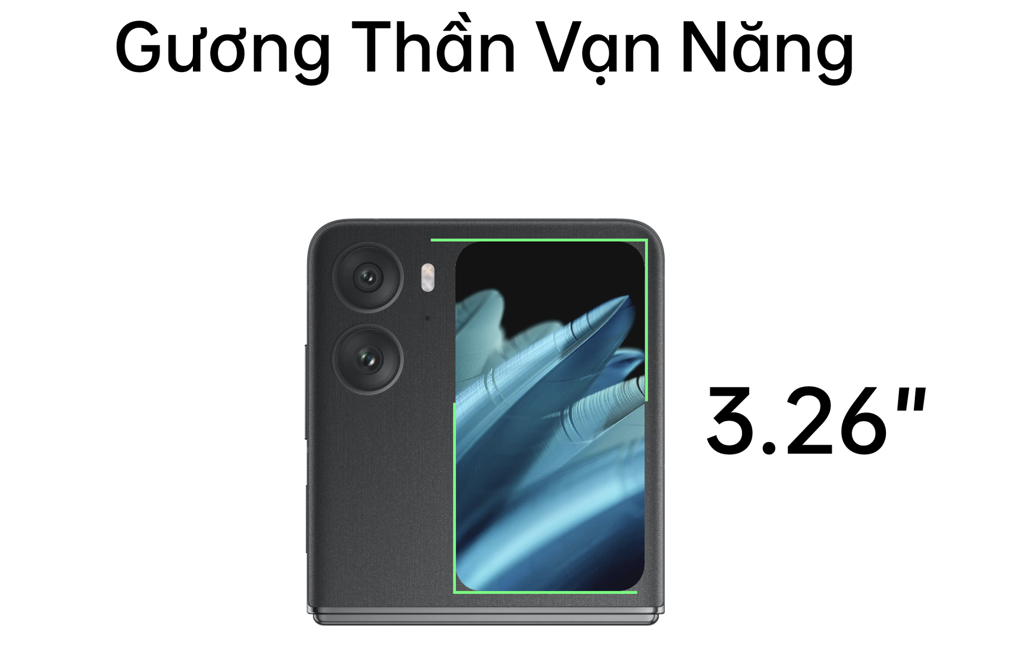 Jeden Tag warten... OPPO Find N2 Flip erreicht Benutzerfoto 1