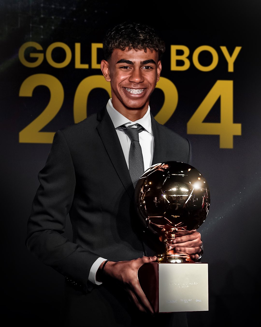 Lamine Yamal đoạt thêm danh hiệu Golden Boy