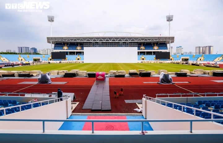 Das My Dinh-Stadion wird voraussichtlich das Heimstadion der vietnamesischen Mannschaft im Spiel gegen den Irak sein.