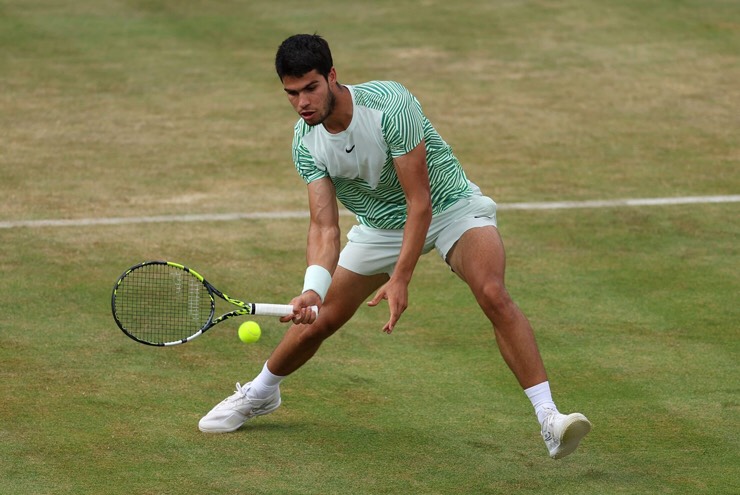 El tenista español Alcaraz se ha recuperado con fuerza tras su derrota en Roland Garros.