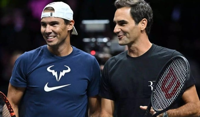 Nadal nhiều khả năng sẽ giải nghệ vào 2024, hai năm sau khi Federer rời cuộc chơi. Ảnh: ATP