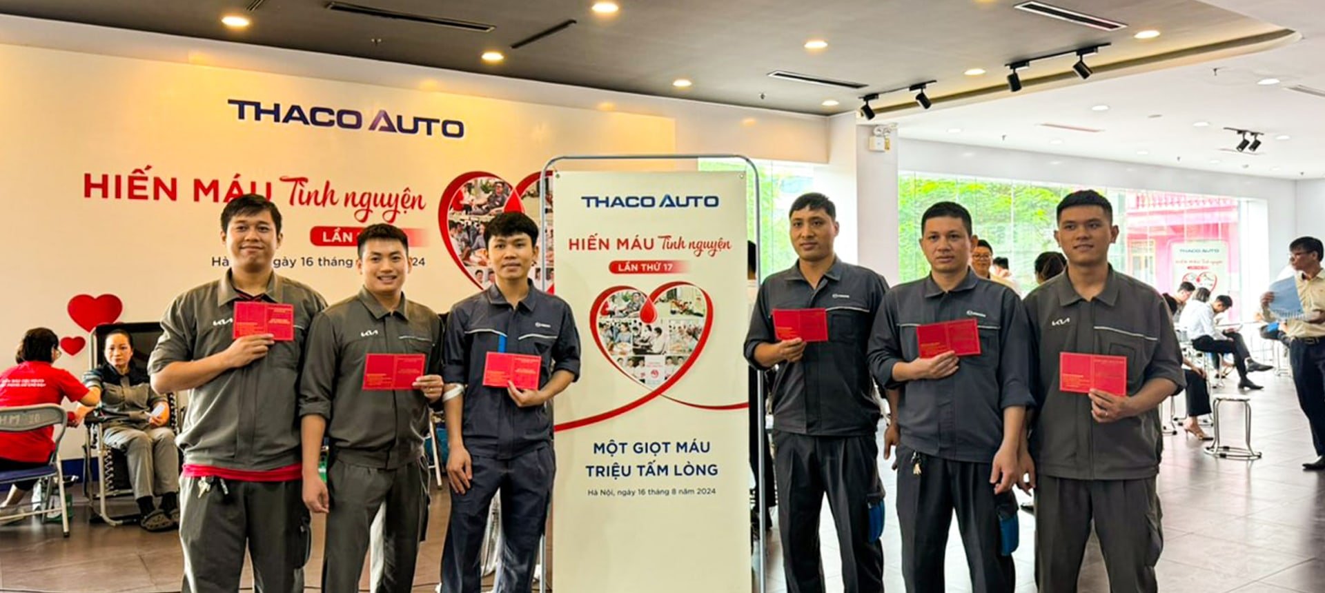 Gần 250 CBNV THACO AUTO tại Hà Nội tham gia chương trình Hiến máu tình nguyện – lần thứ 17