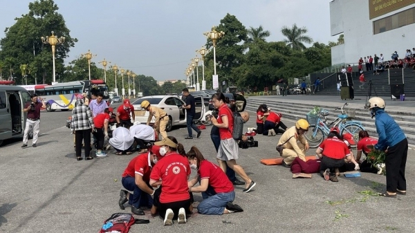 Vietnam Red Cross Society celebrates World First Aid Day 2023