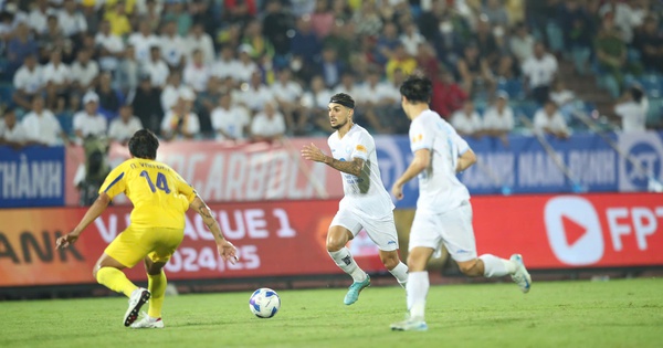 El campeón defensor Nam Dinh se encuentra en una posición precaria, muy por detrás de HAGL.