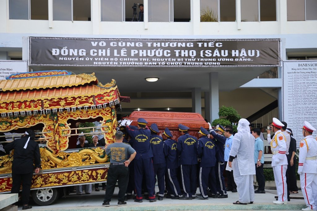 Veranstaltung – Verabschiedung des ehemaligen Vorsitzenden des Zentralen Organisationskomitees, Le Phuoc Tho, in sein Heimatland (Foto 3).