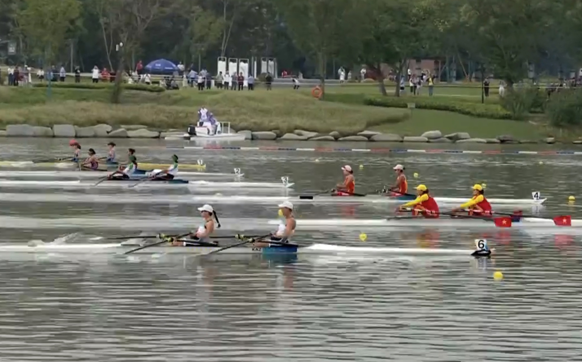 ASIAD 19 ngày 24-9: Thể thao Việt Nam có HCĐ rowing - Ảnh 4.