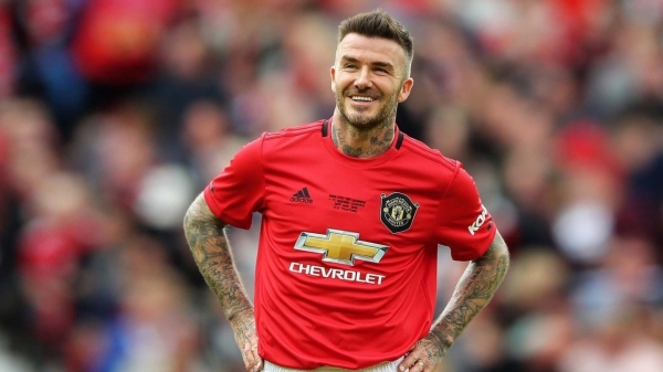 David Beckham is still very "popular"