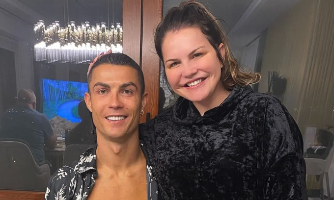 Ronaldo und seine Schwester Katia Aveiro. Foto: Instagram@katiaaveirooficial
