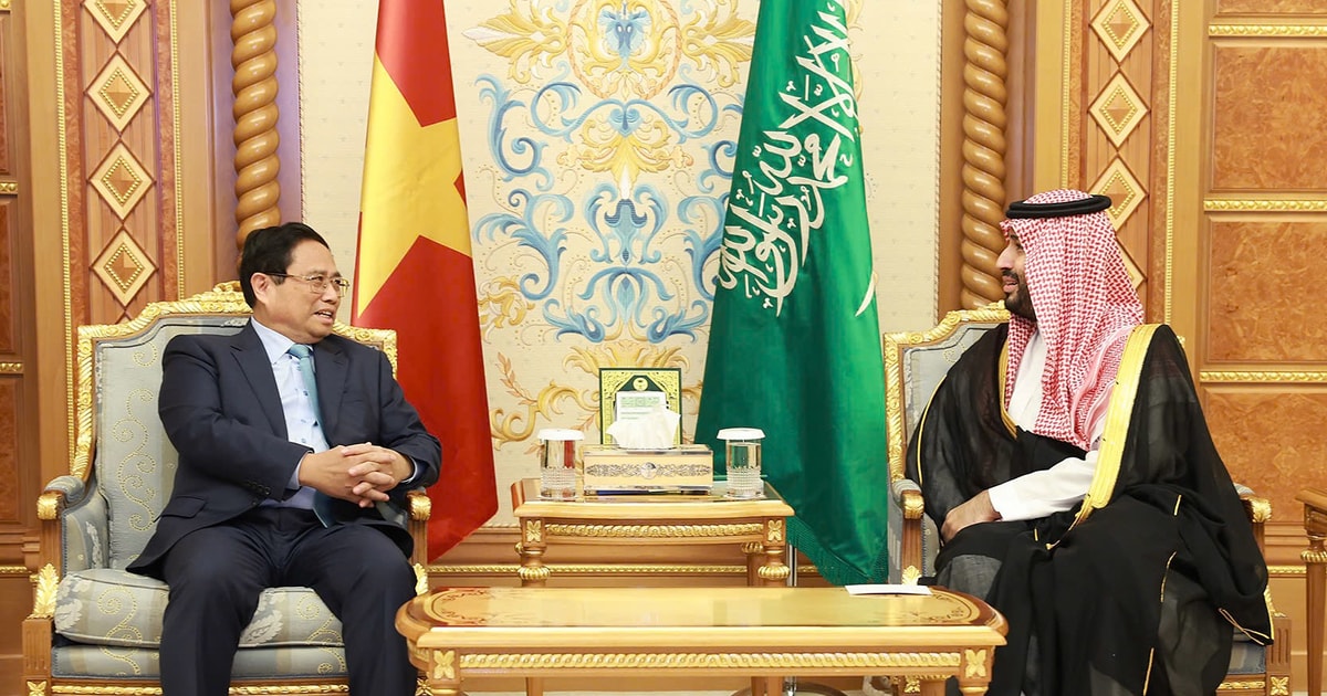 Prime Minister Pham Minh Chinh holds talks with Crown Prince and Prime Minister of Saudi Arabia