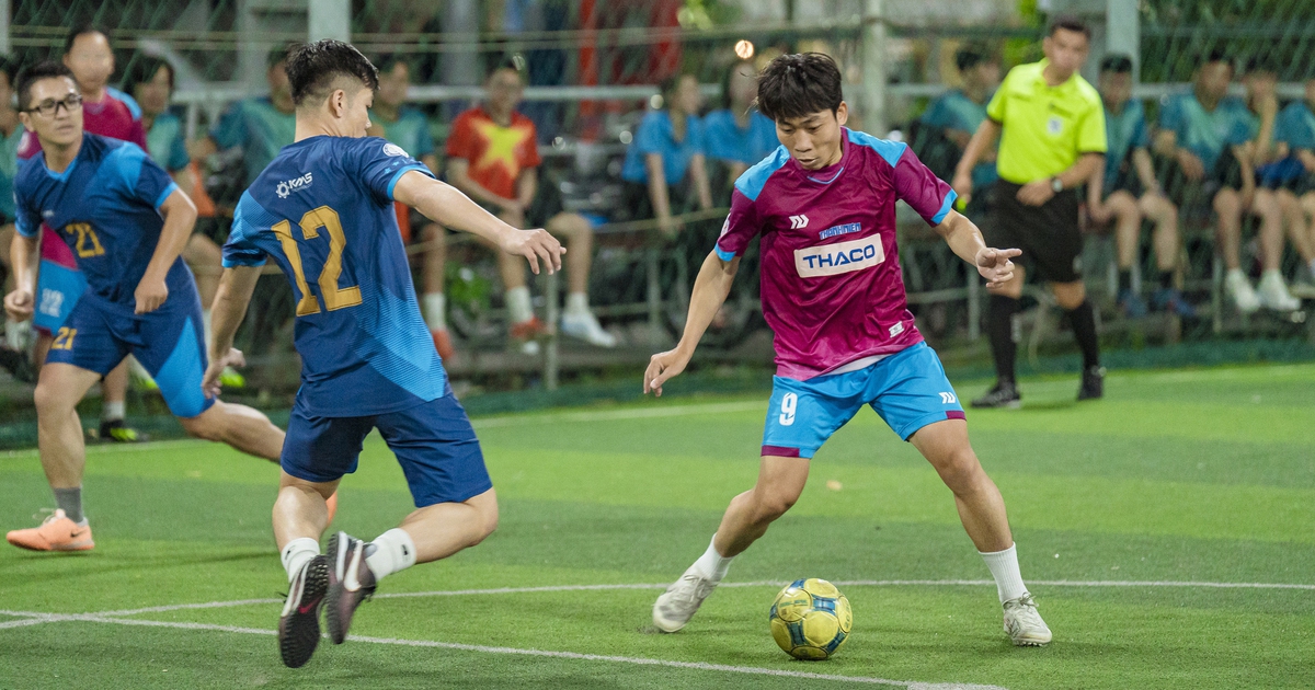 Exciting competition at the sports festival celebrating the 20th anniversary of the establishment of the Department of Information and Communications of Ho Chi Minh City