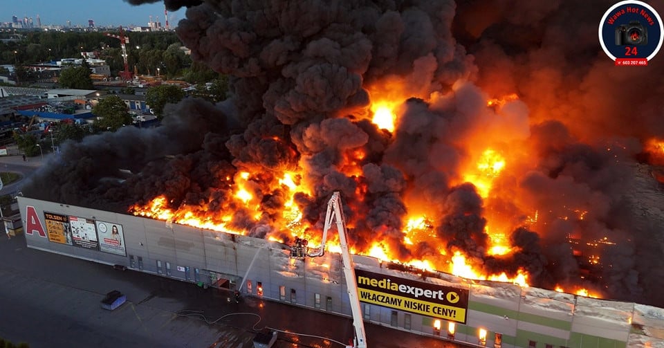 Citizen protection in fire in Poland where many Vietnamese businesses are located