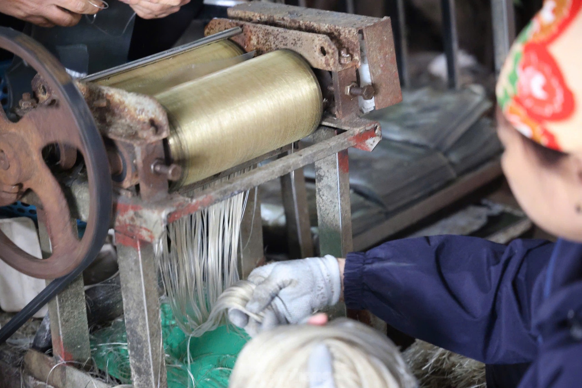 Bustling with Tet in Hanoi's famous vermicelli village photo 13