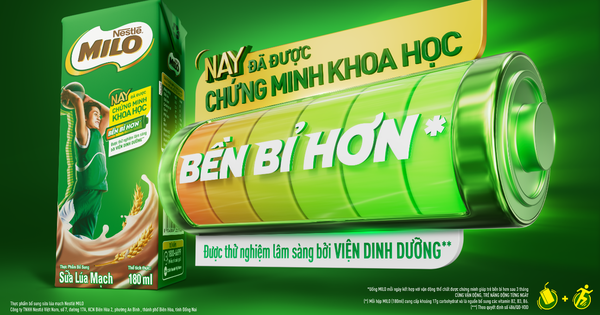 MILO đồng hành cùng phụ huynh Việt rèn luyện sức bền mỗi ngày cho trẻ