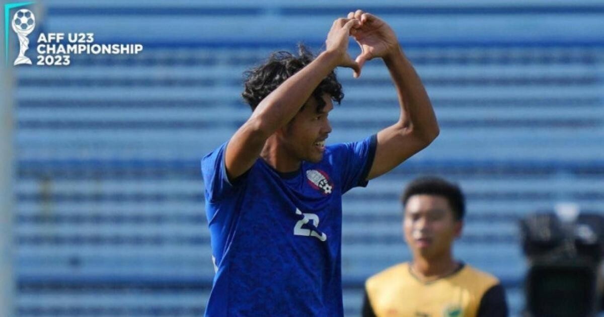 U23 Cambodia defeated Brunei