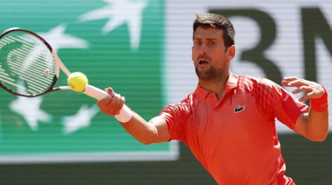 Djokovic chưa đoạt danh hiệu nào trên sân đất nện mùa này. Ảnh: ATP