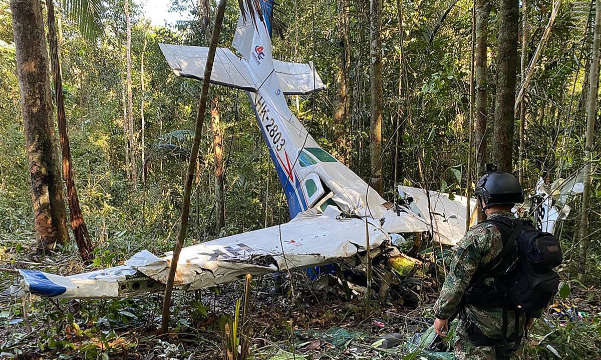 Operación Esperanza busca a 4 niños en la selva amazónica