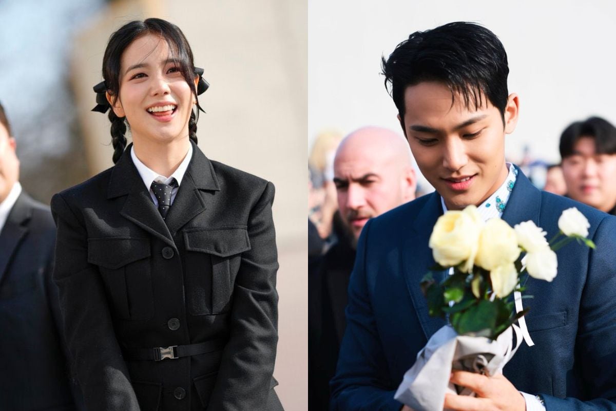Jisoo und Mingyu besuchten im Februar die Dior-Show in Paris. Foto: Instagram